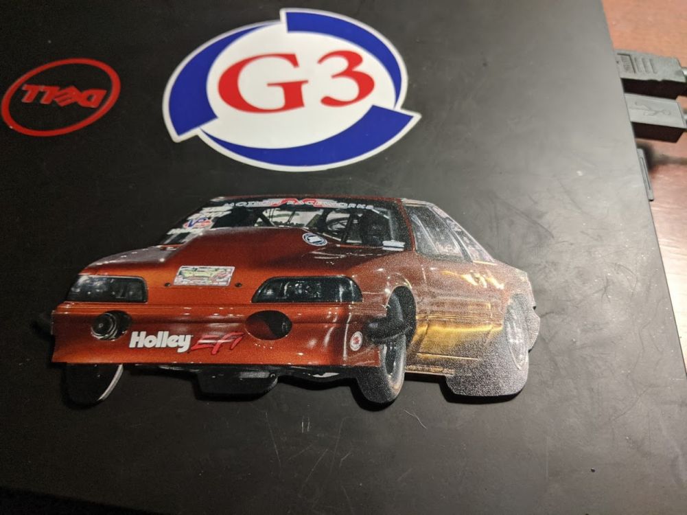 Redline Car Ornament