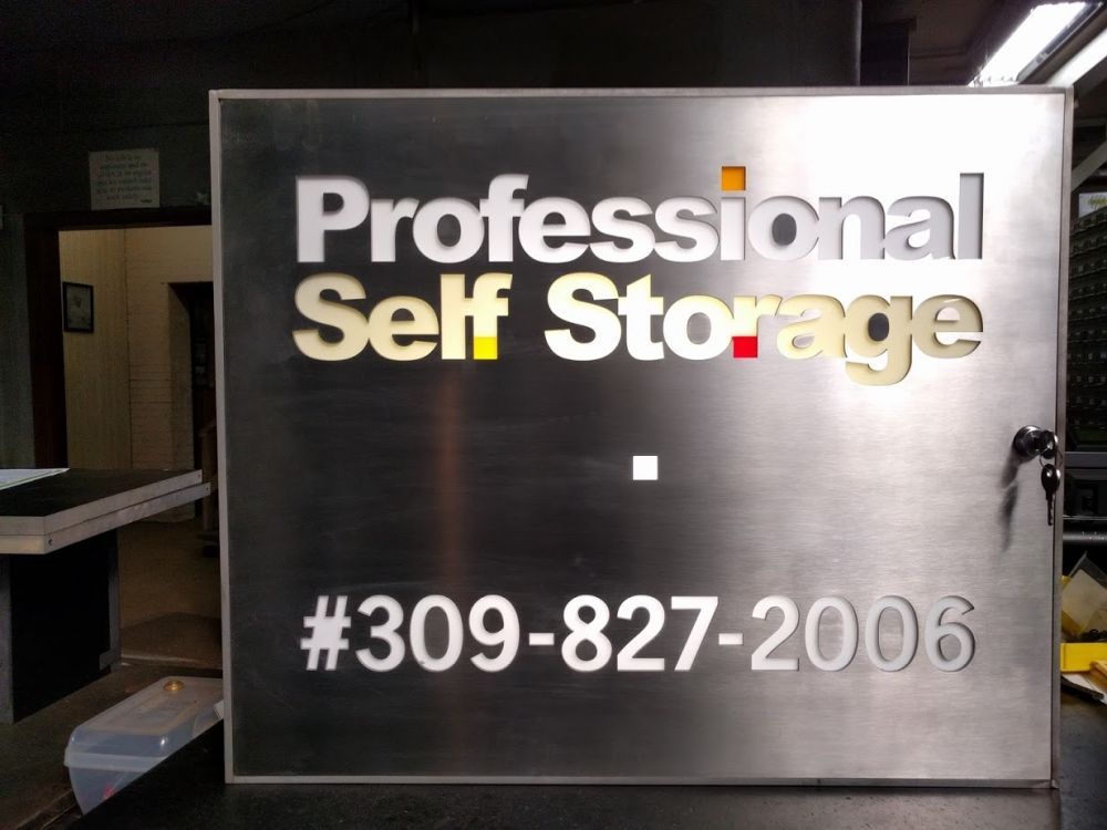 Professional Self Storage Sign