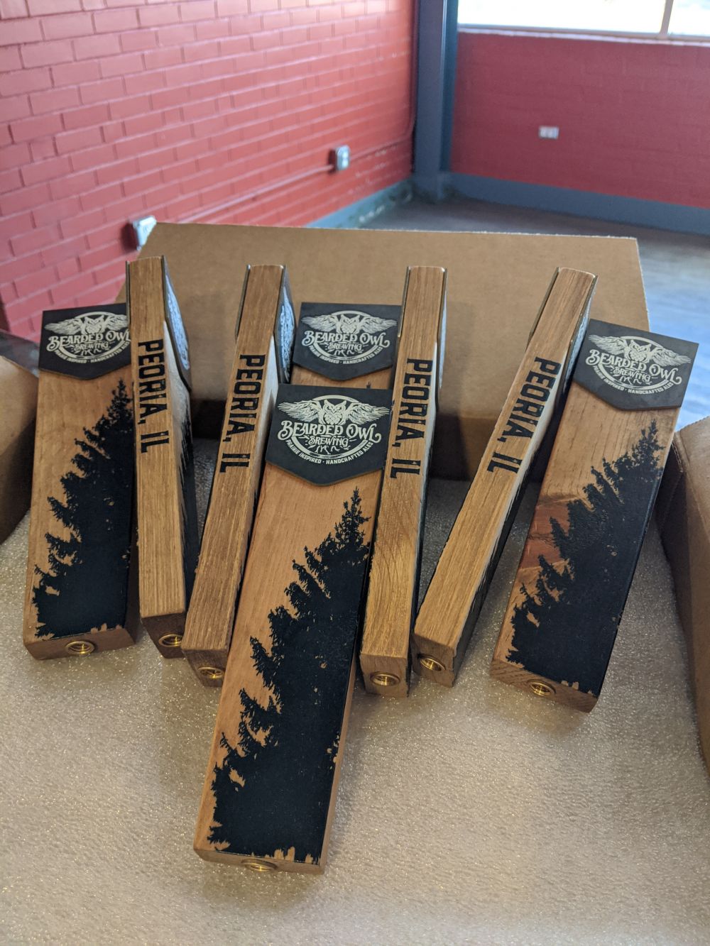 Bearded Owl Brewing Tapper Handle