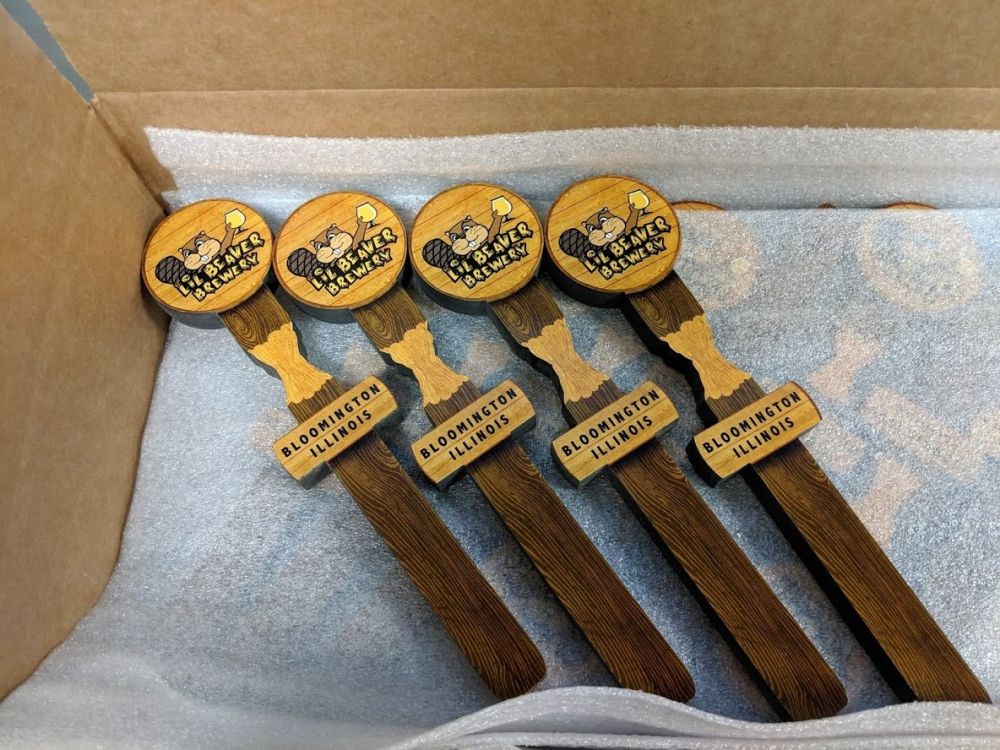 Lil Beaver Brewery Production Tapper Handles